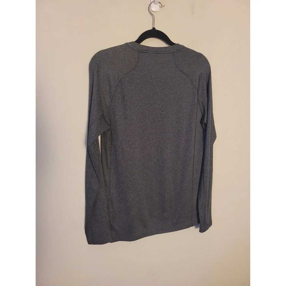 The North Face Polartec Mens Base Layer Long Sleeve Henley Tee Sz S